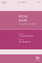 Iron Rain SSAA choral sheet music cover